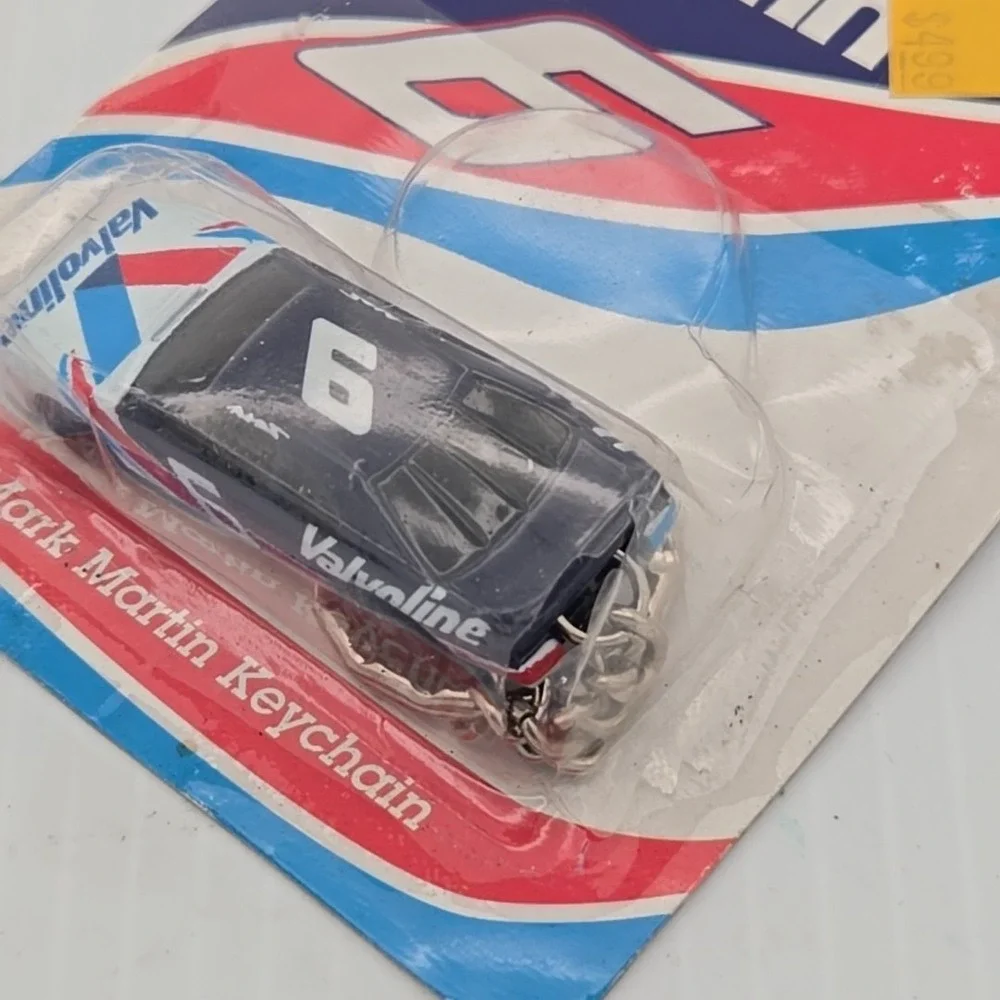 1998 Legends of Racing Mark Martin 6 Key Chain 1:87 Scale Die Cast - Vintage
